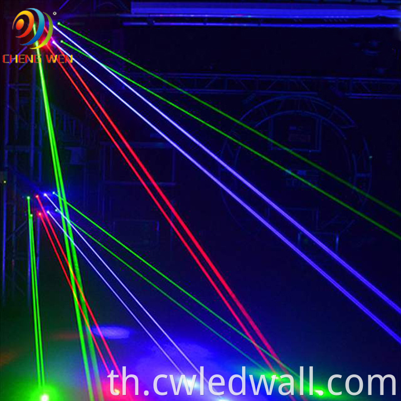 Disco lights show